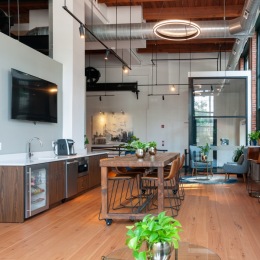 Alluring amenities like our resident lounge pave the way for vibrant living at Logan Lofts. How would you like to pull up a seat and unwind here? Instagram post from @loganlofts on February 19, 2024 11:33:07am